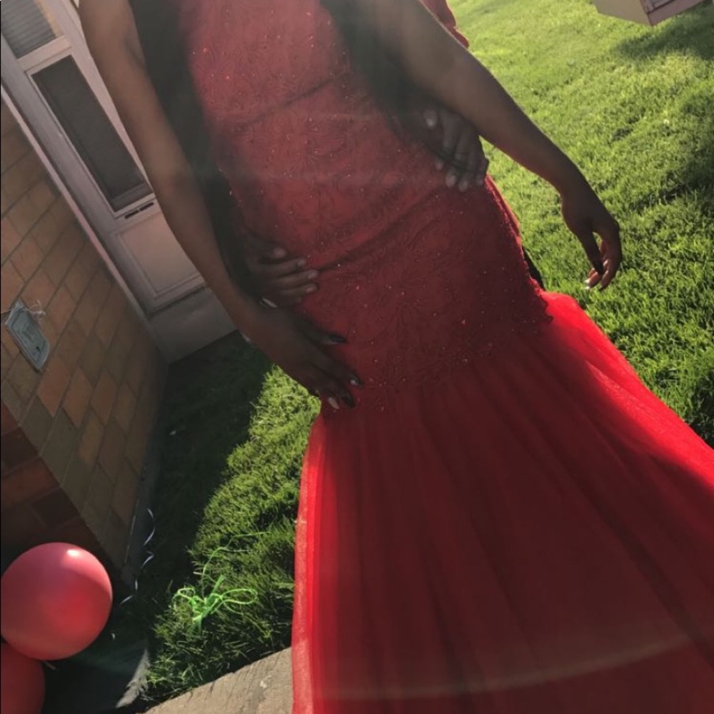 Red Prom Dress - Picture 4 of 4